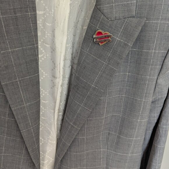 Zadig & Voltaire gray blazer in wool size 38 - Picture 2 of 14